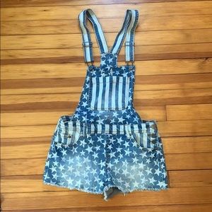 Stars and Stripes overalls